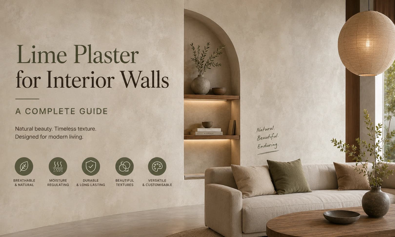 Lime Plaster for Interior Walls: A Complete Guide for Modern Spaces