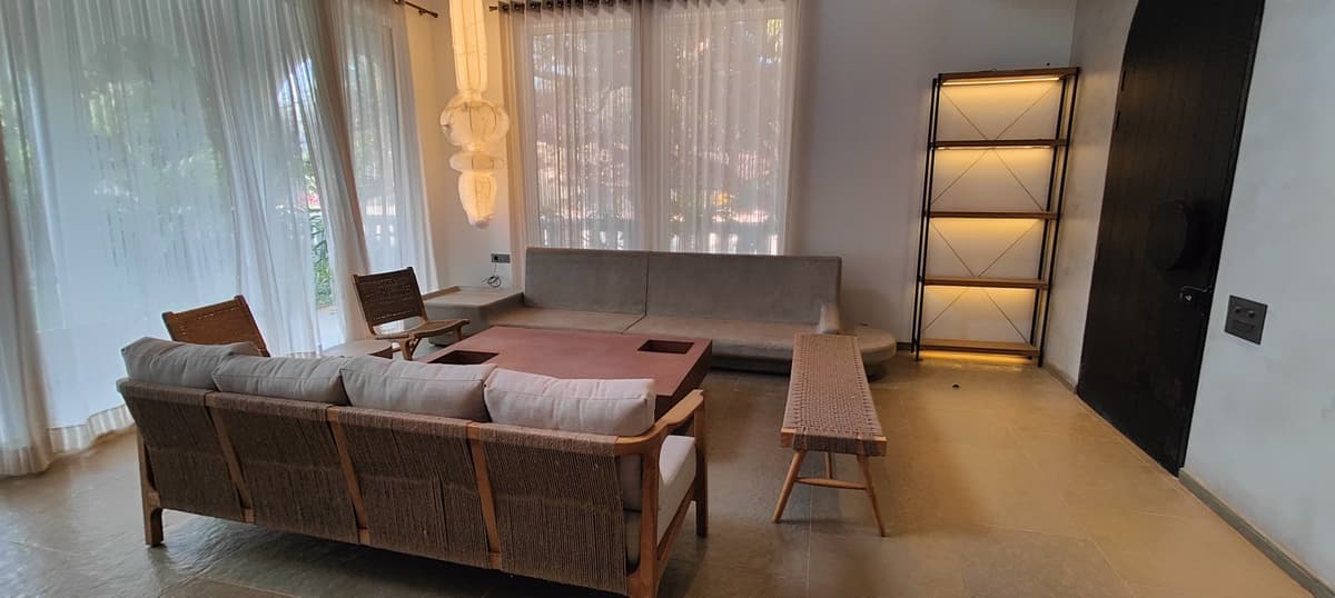 Living Room with Textured Paint®