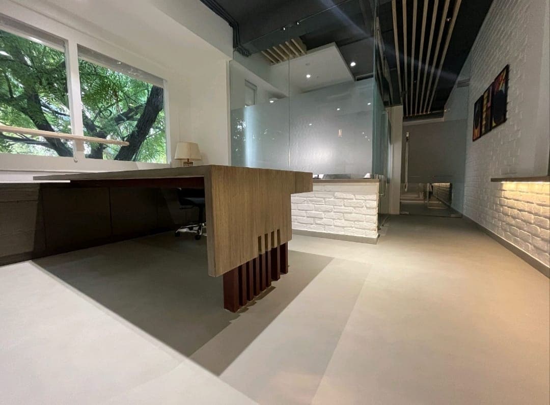 Office with Textured Paint®