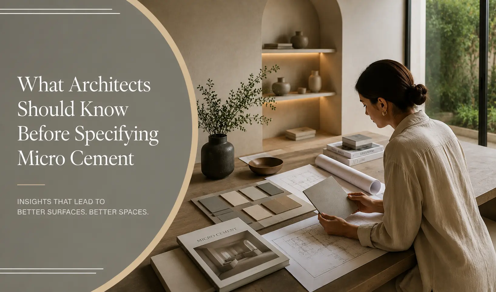 What Architects Should Know Before Specifying Micro Cement