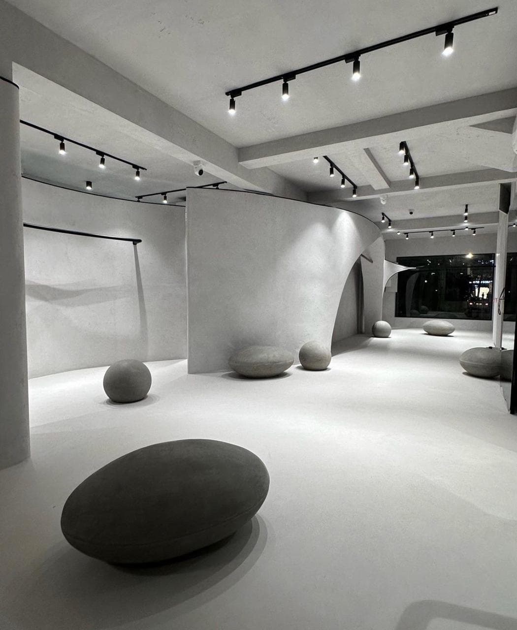 Classico Casted walls and Cemento floor at Bluorng Classico Casted walls and Cemento floor at Bluorng
