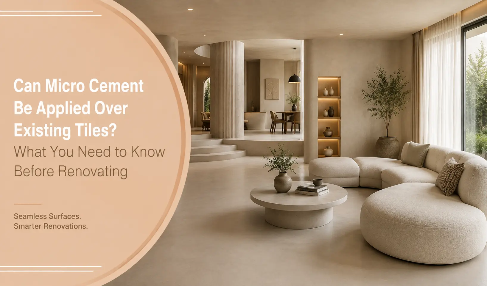 Can Micro Cement Be Applied Over Existing Tiles? What You Need to Know Before Renovating