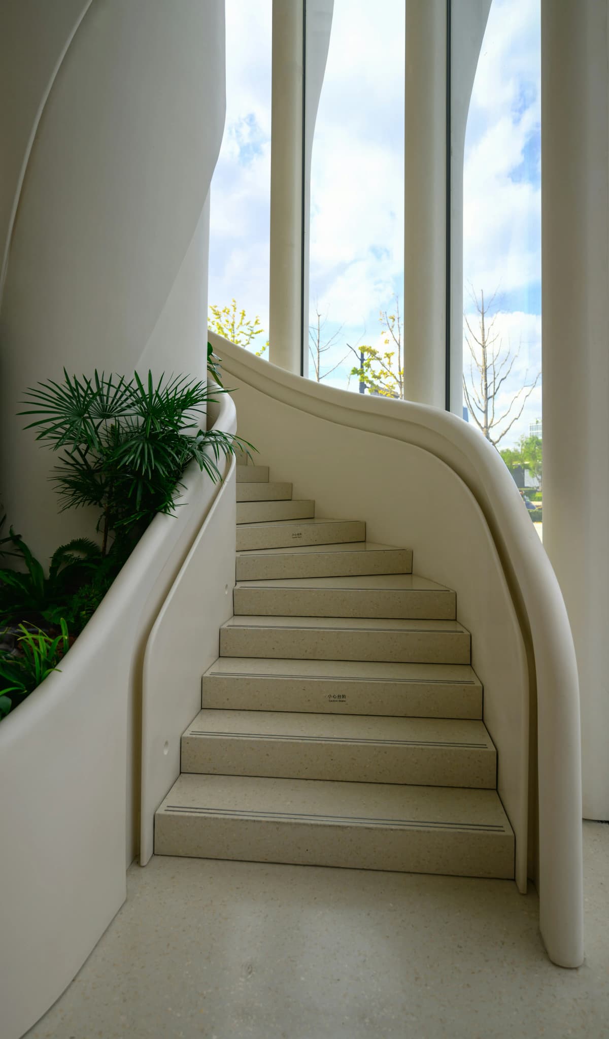 Staircase with Textured Paint®