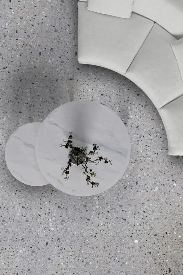 Terrazzo decorative finish by Colortale